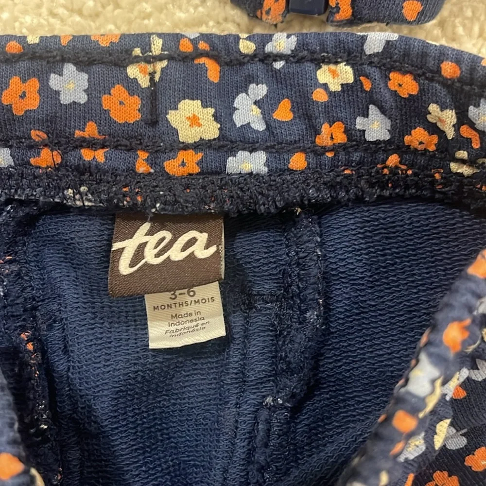Tea Collection Floral Sweatsuit